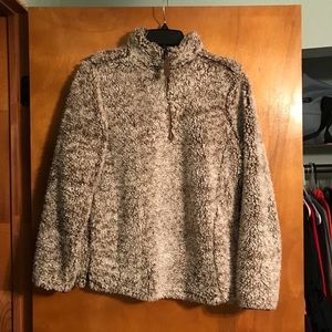 C.C. 1/4 zip Sherpa